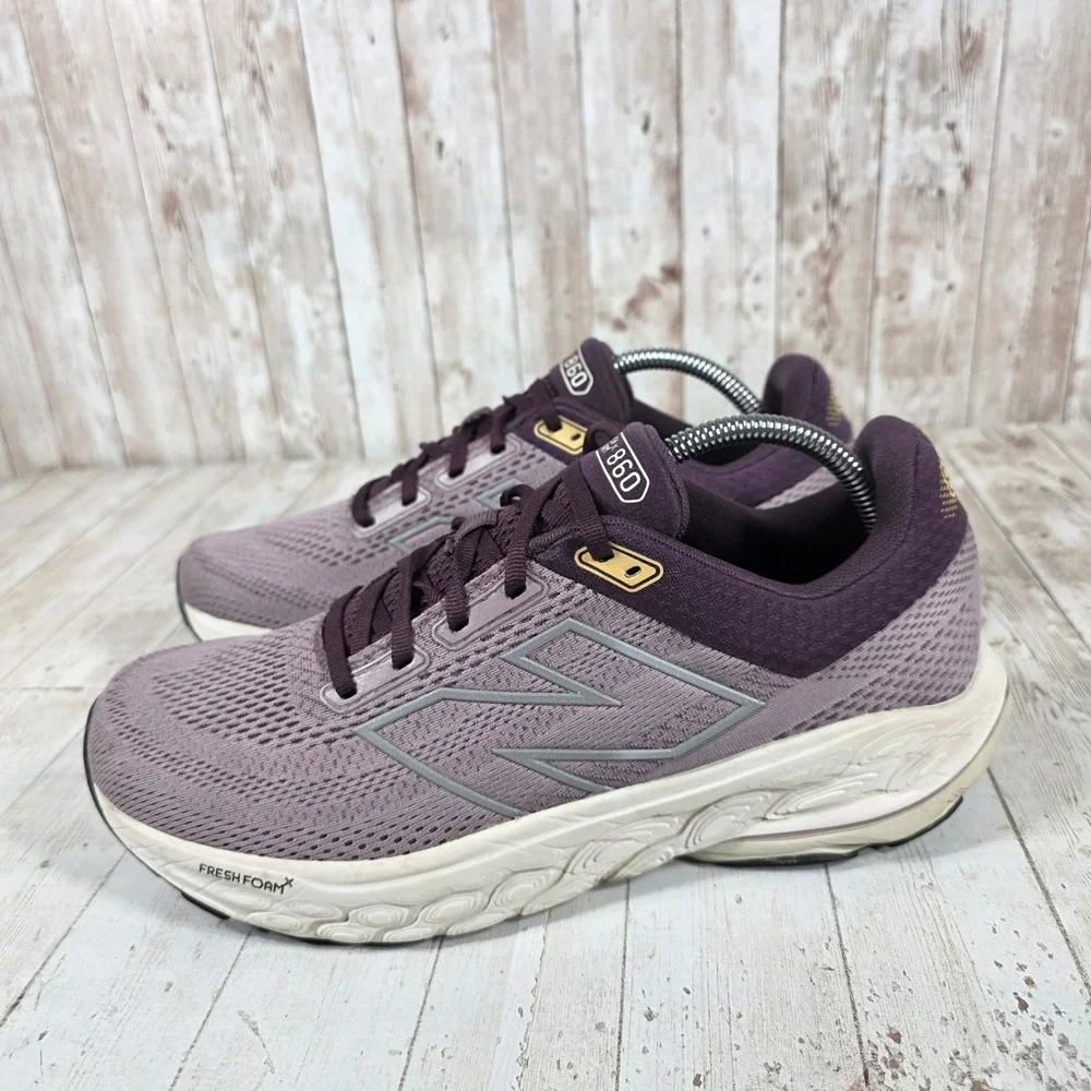 New Balance Fresh Foam X 860v14 Womens 11 Running Shoes Plum Lavender W860J14